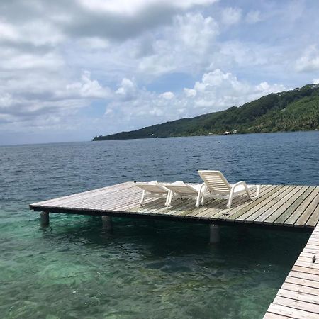 Pension Hibiscus Tahaa Uturoa Exteriör bild