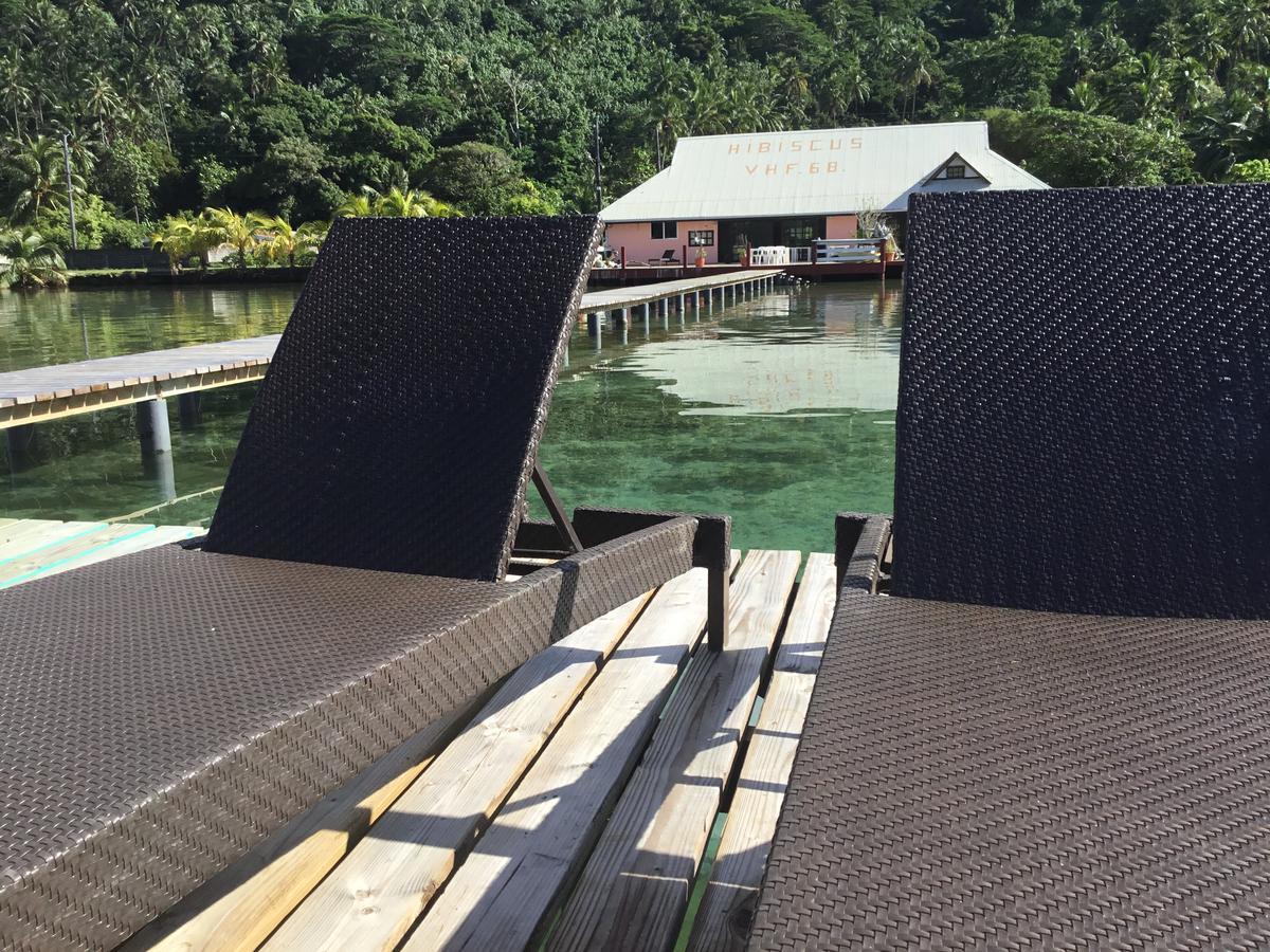 Pension Hibiscus Tahaa Uturoa Exteriör bild